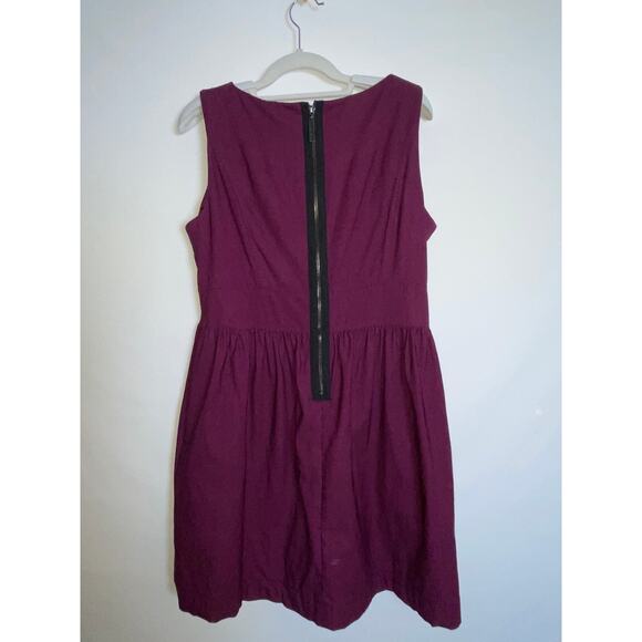 Kensie Magenta Dress - Size L - Fun Fit & Flare Design - Picture 2 of 11